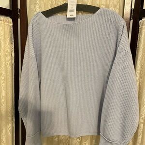 Light Blue Knit Sweater, by French Connection.NWT